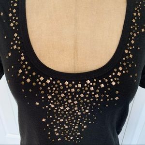 Banana Republic short sleeve embellished t-shirt